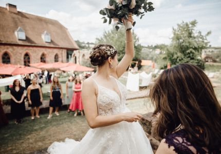 Trauung Kyrburg - Ringtausch - Braut Bräutigam - Hochzeitsfotograf Andreas Heu