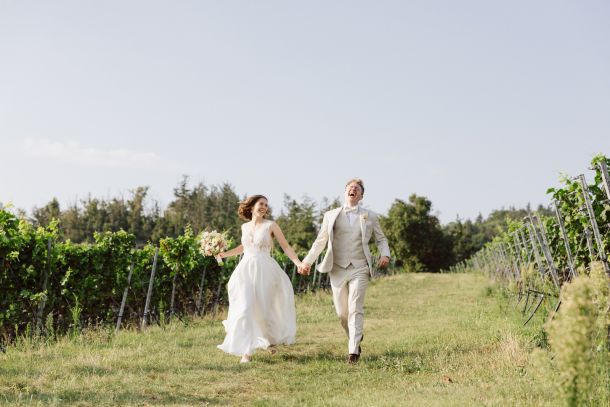 Hochzeitsfotograf Landau - Pfalz - paarshooting Weinberge - 