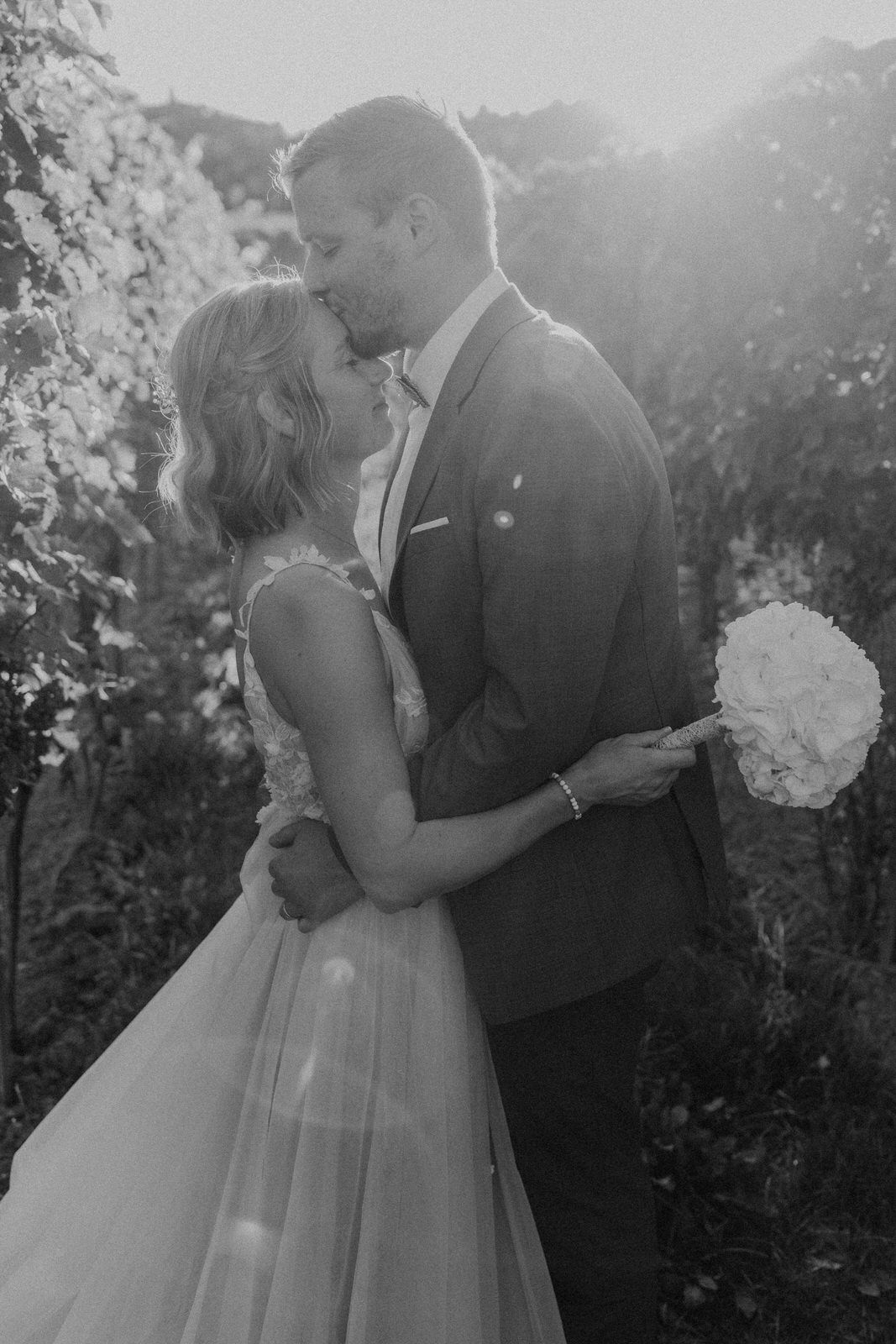 Hochzeitsfotograf Pfalz - natürliches Brautpaarshooting - Sunset - Hochzeitsfotograf 2025 - Andreas Heu | Weddings