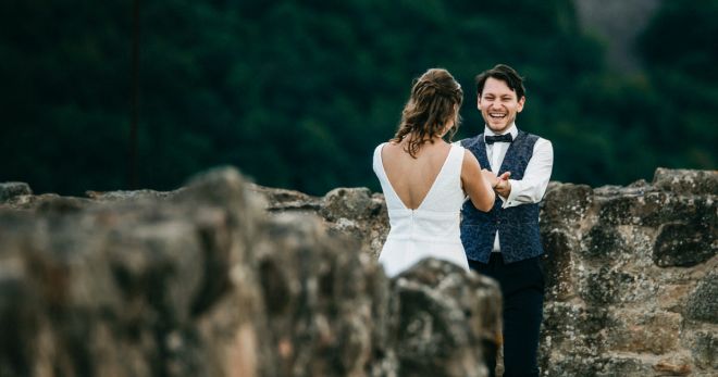 Hochzeit Kyrburg - Brautpaarshooting - Hochzeitsfotograf Andreas Heu