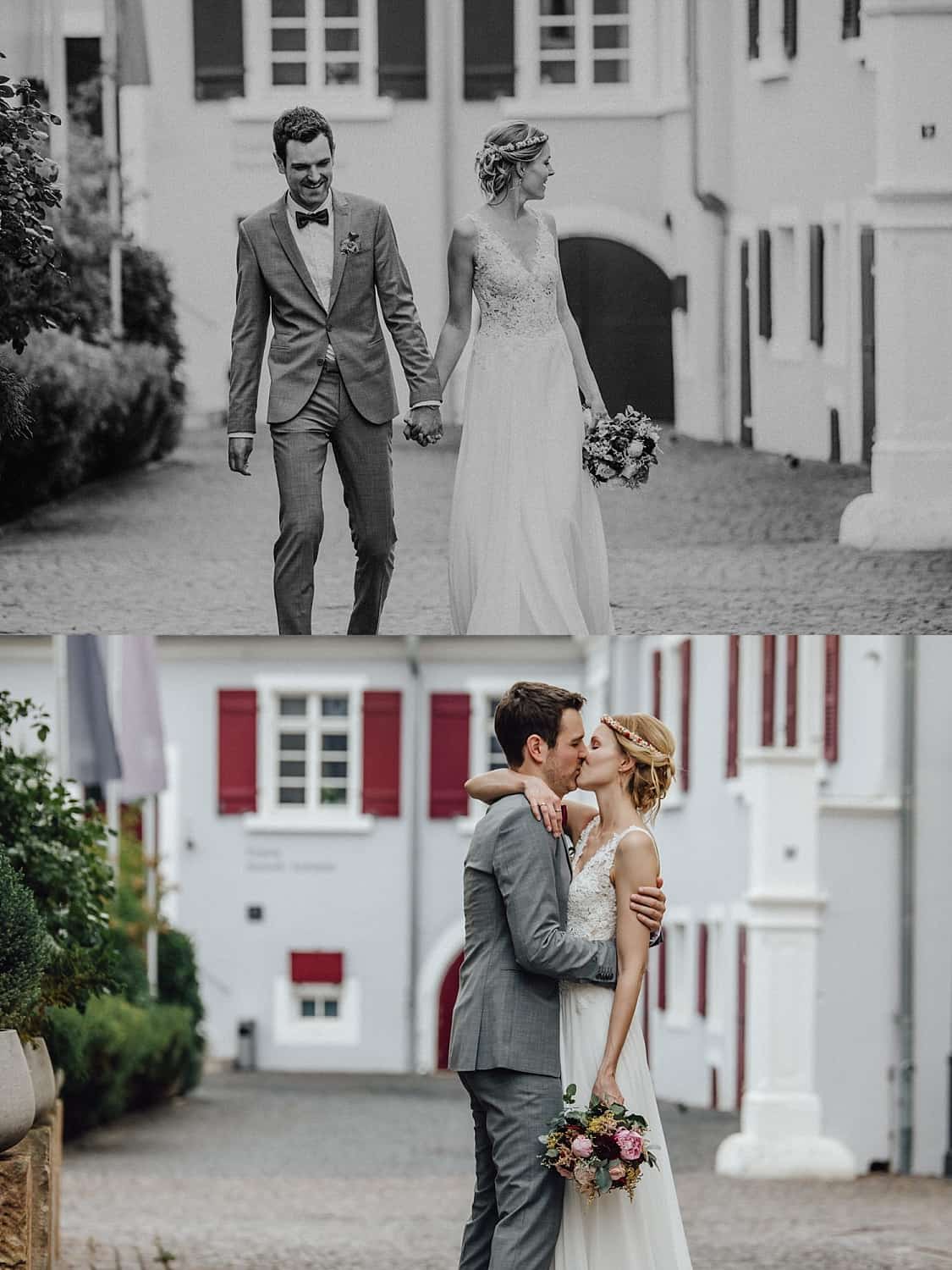 Hochzeitsfotograf im Saarland und der Pfalz - Hochzeit mit Brautpaarshooting in Deidesheim