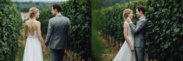 Hochzeitsfotograf im Saarland und der Pfalz - Hochzeit mit Brautpaarshooting in Forst an der Weinstraße