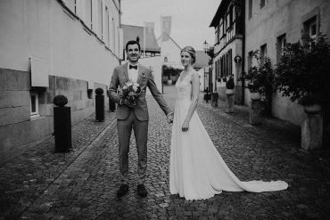 Hochzeitsfotograf im Saarland und der Pfalz - Hochzeit mit Brautpaarshooting in Deidesheim