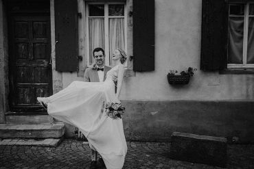 Hochzeitsfotograf im Saarland und der Pfalz - Hochzeit mit Brautpaarshooting in Deidesheim