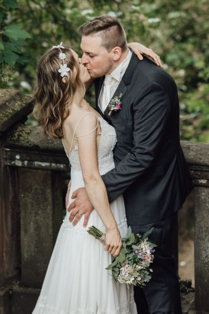 Hochzeitsfotograf Saarbrücken - Andreas Heu - Schlossgarten Brautpaarshooting