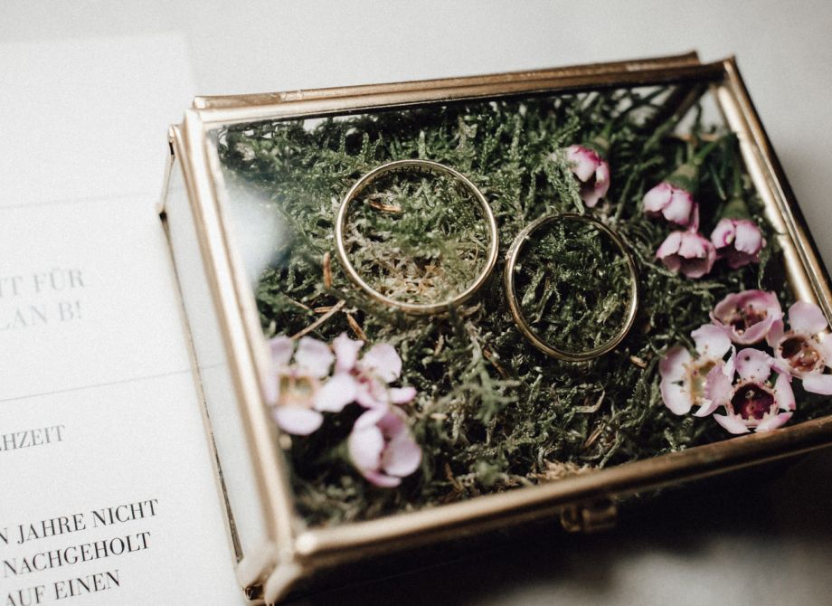 Hochzeitsreportage Weingut Junghof Undenheim - Hochzeitsfotograf Andreas Heu - Flatlay, Getting Ready Hochzeit
