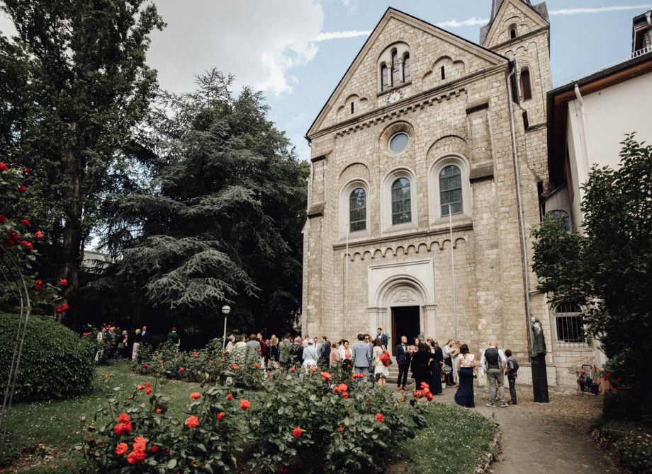 Hochzeitsreportage Weingut Junghof Undenheim - Hochzeit Marienkapelle Mainz