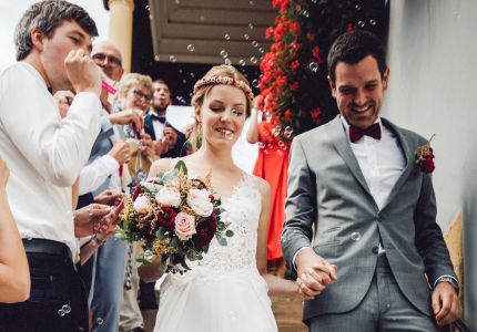 Hochzeitsfotograf Deidesheim - standesamtlich Heiraten im historischen Rathaus - Brautpaarshooting in der Altstadt - Gratulationen - Andreas Heu