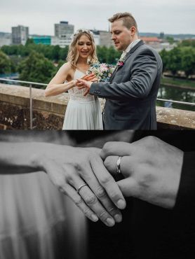 Hochzeitsfotograf Saarbrücken - Andreas Heu - Rathaus St. Johann