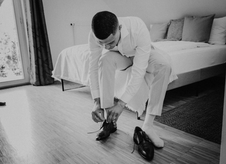 Hochzeitsreportage Weingut Junghof Undenheim - Hochzeitsfotograf Andreas Heu - Flatlay, Getting Ready Hochzeit
