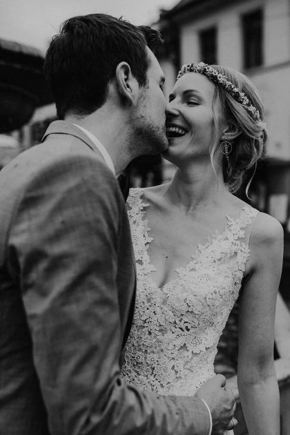 Hochzeitsfotograf im Saarland und der Pfalz - Hochzeit mit Brautpaarshooting in Forst an der Weinstraße