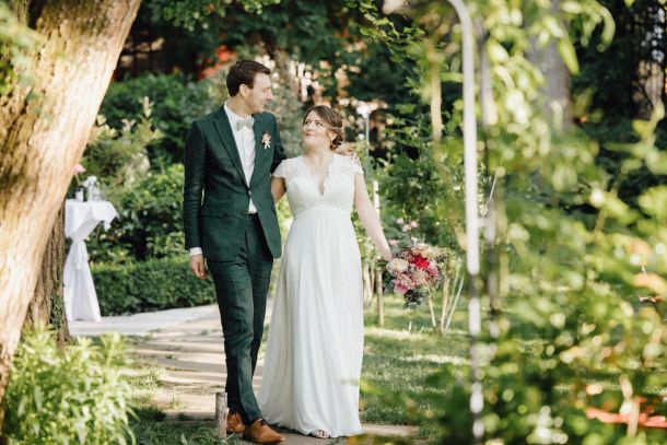 Hochzeitsfotograf Mainz - Brautpaarshooting Weingut Junghof Undenheim