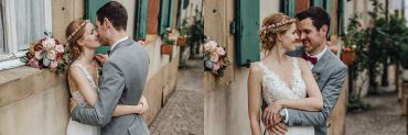Hochzeitsfotograf im Saarland und der Pfalz - Hochzeit mit Brautpaarshooting in Deidesheim