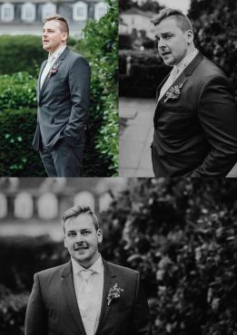 Hochzeitsfotograf Pfalz und Saarland-Brautpaarshooting am Schloss von Saarbrücken