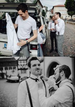 Hochzeitsfotograf in der Pfalz - standesamtliche Hochzeit historisches Rathaus Deidesheim