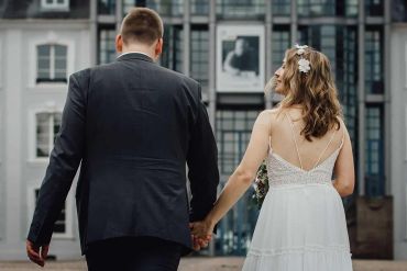 Hochzeitsfotograf Saarbrücken - Andreas Heu - Rathaus St. Johann