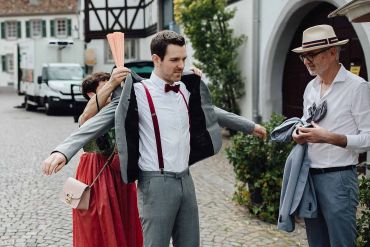Hochzeitsfotograf in der Pfalz - standesamtliche Hochzeit historisches Rathaus Deidesheim