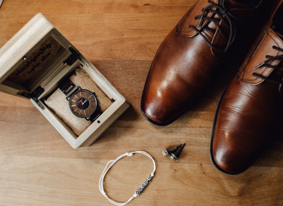 Hochzeitsreportage Weingut Junghof Undenheim - Hochzeitsfotograf Andreas Heu - Flatlay, Getting Ready Hochzeit